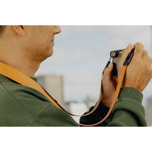 רצועת עור למצלמה Peak design Leather Camera Strap Long