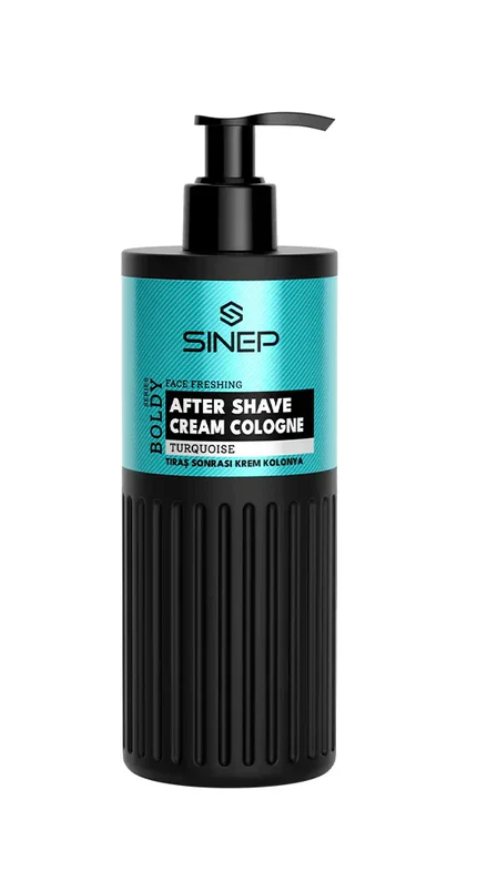 קרם אפטר שייב-SINEP Aftershave Cream Cologne – Turquoise (400 ml)