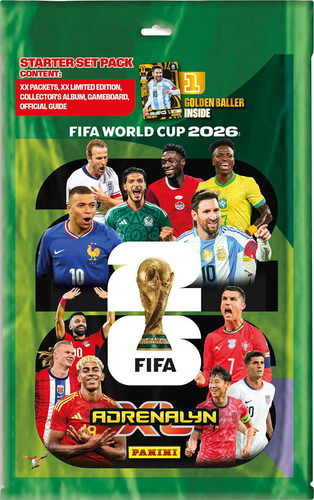 ערכת התחלה למילוי אלבום קלפי מונדיאל 2026 Starter Pack FIFA World Cup 1