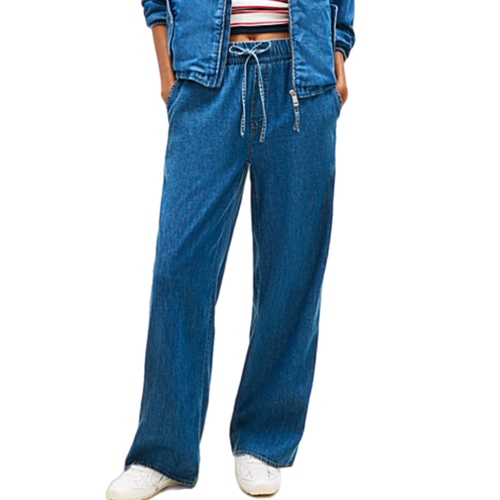 מכנס TOMMY JEANS מידות XS-XL לנשים בגוון כחול