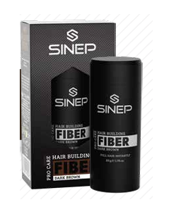 טופיק אבקה למילוי שיער SINEP 50G-צבע חום בהיר