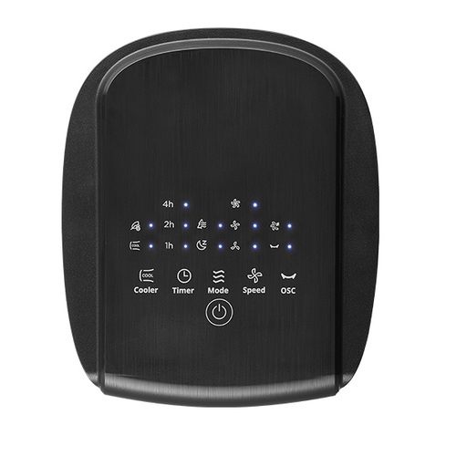 מצנן אוויר דגם AC100-25NR Midea כולל שלט צבע שחור