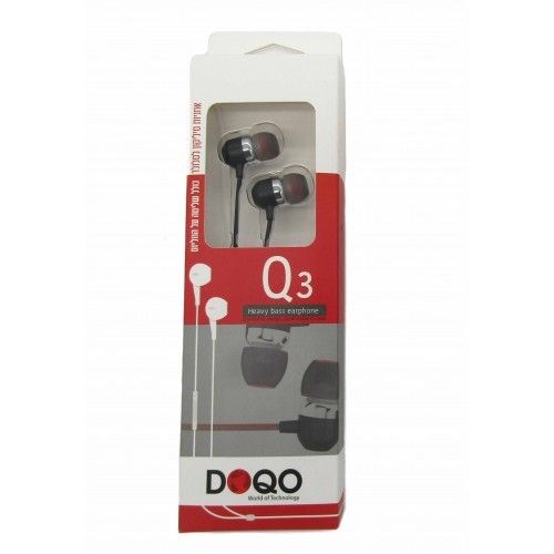 אוזניות סיליקון עם מיקרופון DOQO Q3 דוקו