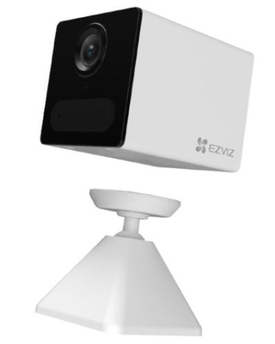 מצלמת אבטחה אלחוטית סוללה פנימית צבע לבן Ezviz CB2 2MP WiFi 2000mAh