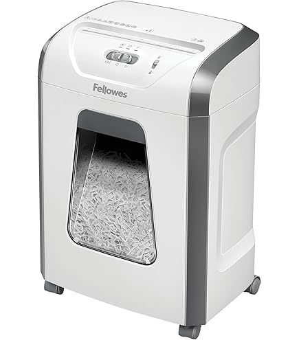 מגרסת נייר 15 דף פלט פתיתים  Fellowes Powershred 15C-W
