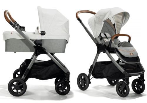 עגלה משולבת לתינוק Finiti Signature Oyster עם טיולון ואמבטיה Joie  