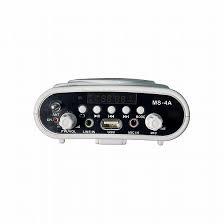 רמקול הגברה אלחוטי STAR VOICE MS-4A