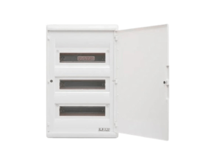 לוח + דלת לבן תחת הטיח AA-36