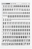 אותיות גרוד Letraset מ"מ 19.2 (S-16936)