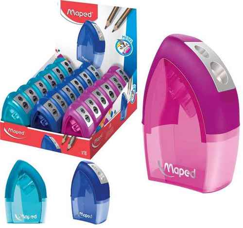 מחדד עם מיכל לפסולת maped