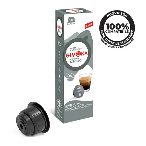 קפסולות Gimoka Espresso DECISO  – תואם Espresso Club