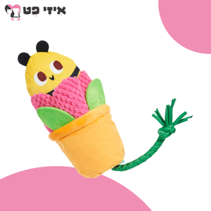 בארק בובת דבורה מציצה מעציץ לכלב BARK