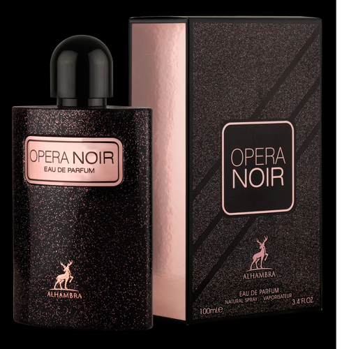 Opera Noir by Maison Alhambra (Black Opium Yves Saint Laurent) 100 ML EDP