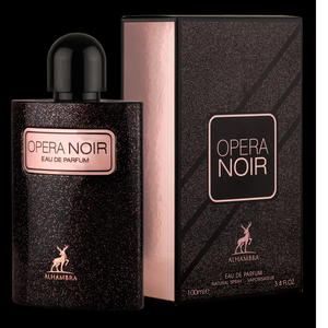Opera Noir by Maison Alhambra (Black Opium Yves Saint Laurent) 100 ML EDP