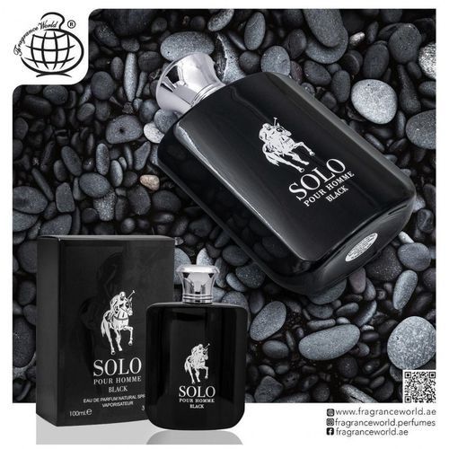 Fragrance World Solo Pour Homme Black (Polo Black Ralph Lauren) 100 ML EDP