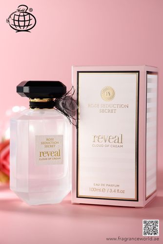 Rose Seduction Secret Reveal Cloud of Cream By Fragrance World (Tease Crème Cloud Victoria's Secret) Invicto By Fragrance World