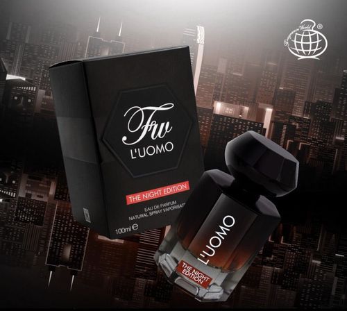 L’Uomo The Night Edition By Fragrance World (La Nuit de L'Homme Eau de Parfum YSL) 100 ML EDP