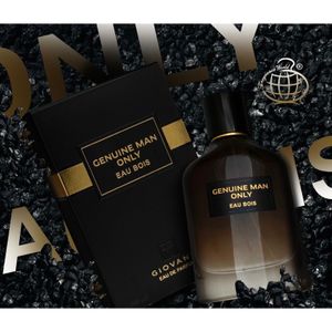 Genuine Man Only Eau Bois Fragrance World (Gentleman Eau de Parfum Boisée Givenchy) 100 ML EDP