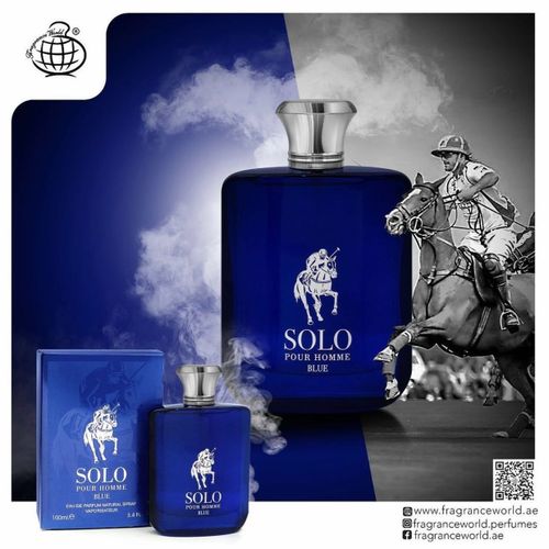 Fragrance World Solo Pour Homme Blue (Polo Blue Ralph Lauren) 100 ML EDP