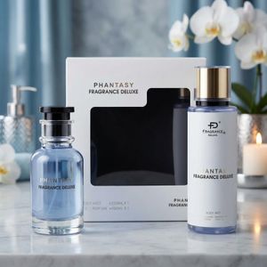 Phantasy SET Fragrance Deluxe בהשראת Imagination Louis Vuitton בושם ומרסס גוף לגבר 100+250 מ”ל או דה פרפיום 100 ML EDP