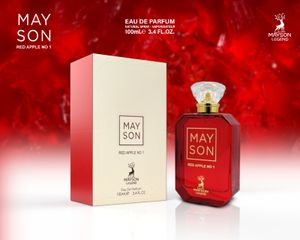 MAY SON Red Apple NO1 בהשראת Eden Juicy Apple 01 Eau De Parfum Kayali Fragrances 100 ML EDP
