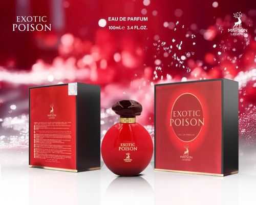 Exotic Poison Maison Legend בהשראת Hypnotic Poison Dior 100 ML EDP