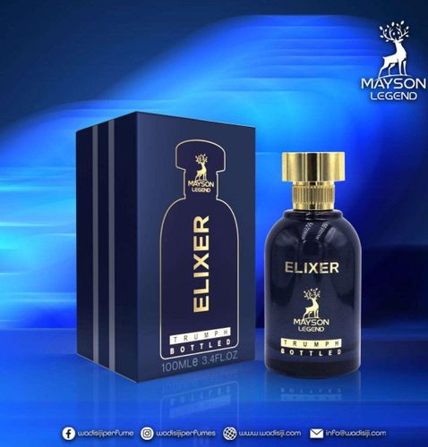 Elixir Trumph Bottled Mayson Legend בהשראת Boss Bottled Triumph Elixir Hugo Boss 100 ML EDP