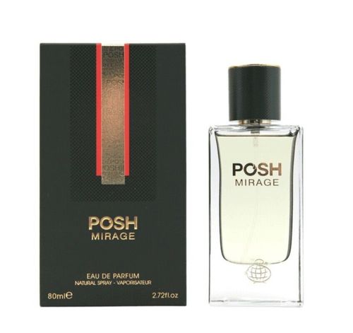 Posh Mirage By Fragrance World בהשראת Cannabis Intense Fragrance Du Bois בושם יוניסקס | 80 מ