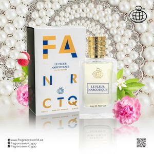 Fragrance World Le Fleur Narcotique בהשראת Ex-Nihilo Fleur Narcotique בושם לאישה | 100 מ"ל או דה פרפיום