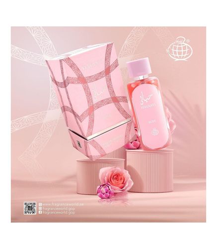 Hayaati Rose By Fragrance World בהשראת Very Good Girl Carolina Herrera בושם לאישה | 100 מ