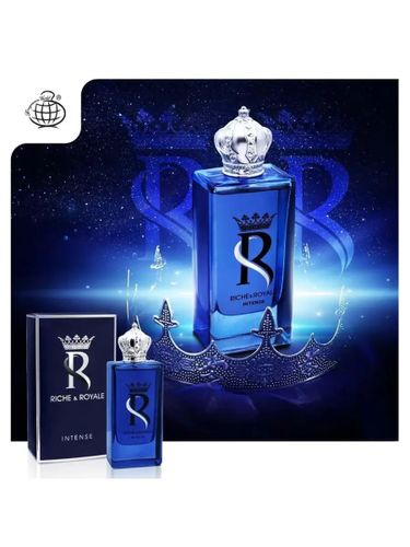 Riche & Royale Intense by Fragrance World בהשראת K Eau de Parfum Intense D&G בושם לגבר | 100 מ