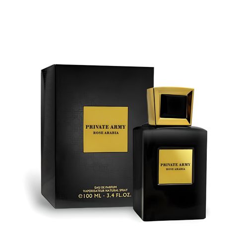 Private Army Rose Arabia By Fragrance World בהשראת Prive Rose dArabie Giorgio Armani בושם יוניסקס | 100 מ