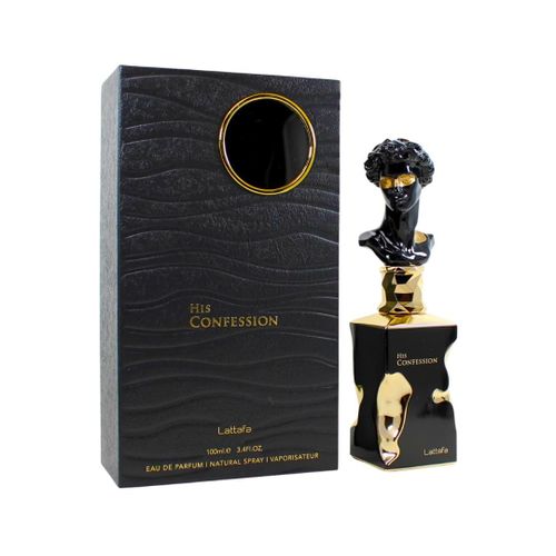 His Confession for Men by Lattafa (Black Tie Celine) 100 ML EDP