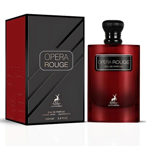 Opera Rouge by Maison Alhambra (Black Opium Over Red Yves Saint Laurent) 100 ML EDP
