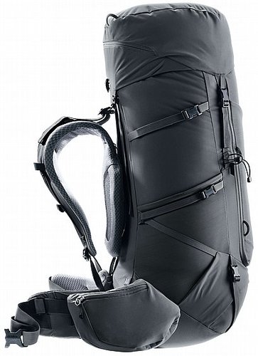 תרמיל מסע (נשים) - Deuter Aircontact Core 55+10 SL - אפור פחם