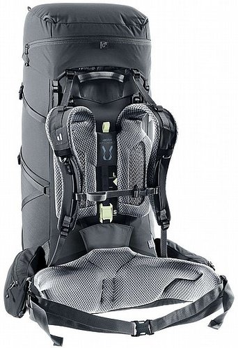 תרמיל מסע (נשים) - Deuter Aircontact Core 55+10 SL - אפור פחם