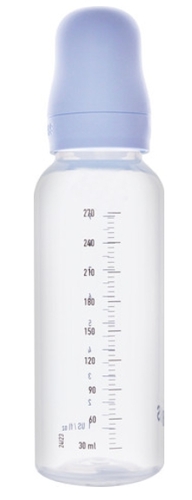 בקבוק האכלה לתינוק PP ‏270 מ״ל BIBS Baby Blue 
