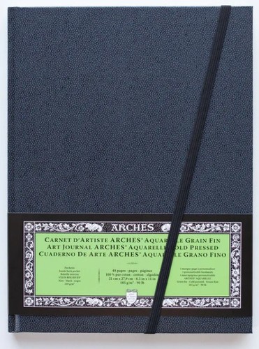 בלוק נייר אקוורל 100% כותנה ART JOURNAL גודל A4  כריכה קשה