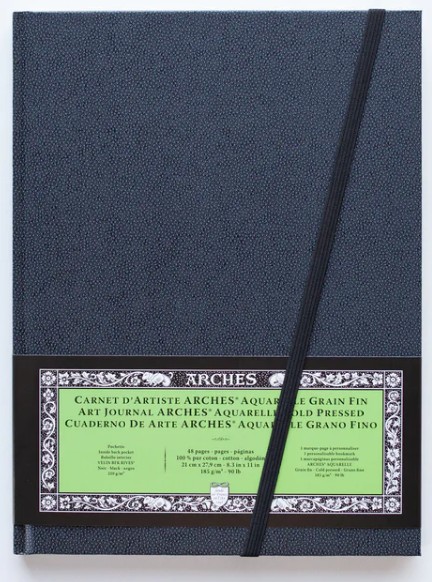 בלוק נייר אקוורל 100% כותנה ART JOURNAL גודל A4  כריכה קשה