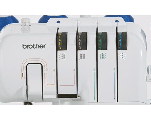 מכונת תפירה אוברלוק Brother 2104D Overlocker