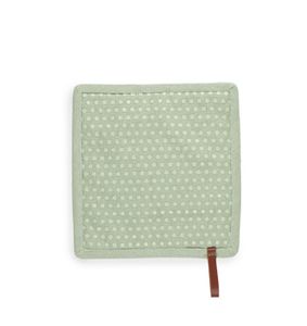 מחזיק לסיר כותנה  וסיליקון צבע ירוק CHEF- pocket potholder