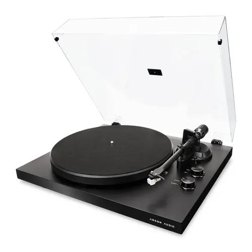 פטיפון דיוקרטיבי צבע שחור ARGON TURNTABLE ARGTTMK2BK MK2 