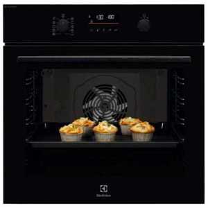 תנור בנוי פירוליטי Electrolux דגם EOP5322K אלקטרולוקס זכוכית שחורה