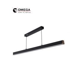 פרופיל תלוי CCT 40W UP&DOWN LuxLine שחור OMEGA 1190mm