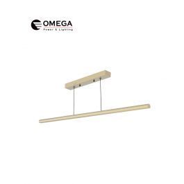 פרופיל תלוי CCT 30W GlowBar זהב OMEGA 1200mm