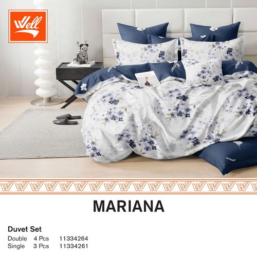 סט מצעים יחיד 100% סאטן אל-קמט SOFTIE MARIANA
