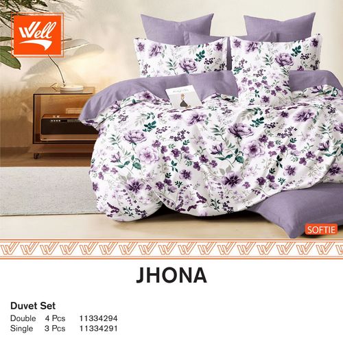 סט מצעים יחיד 100% סאטן אל-קמט SOFTIE JHONA
