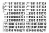 אותיות גרוד Letraset מ"מ 16 (S-12031)
