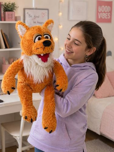 LIVING PUPPET השועל פוחס W800 בובת פיתום