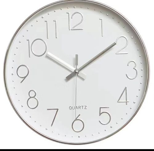שעון קיר ממתכת 12 אינץ . סקל אלקטרוניקה